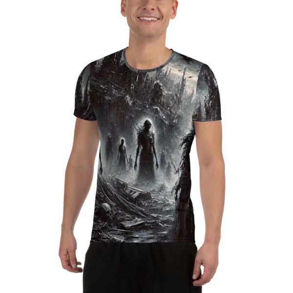 Herald of the Abyss All-Over Print Men's Athletic T-Shirt – EVOKE Performance