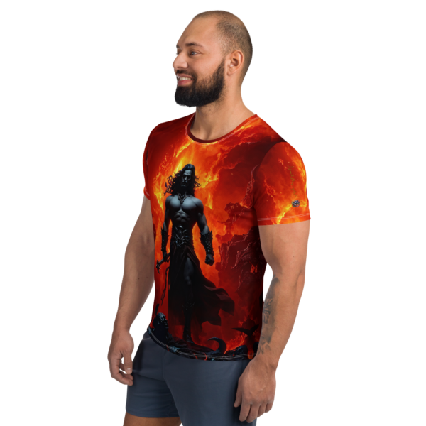 Men’s All-Over Print Athletic T-Shirt - EVOKE Performance Martial Arts Edition - Image 3