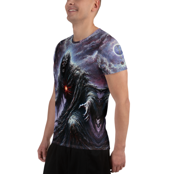 EVOKE Performance All-Over Print Men's Athletic T-Shirt - Moisture-Wicking, Anti-Microbial - Image 3