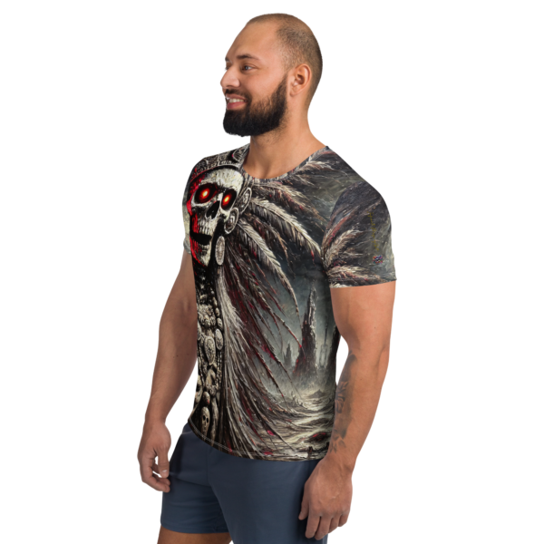 EVOKE Performance All-Over Print Men's Athletic T-Shirt - Image 3