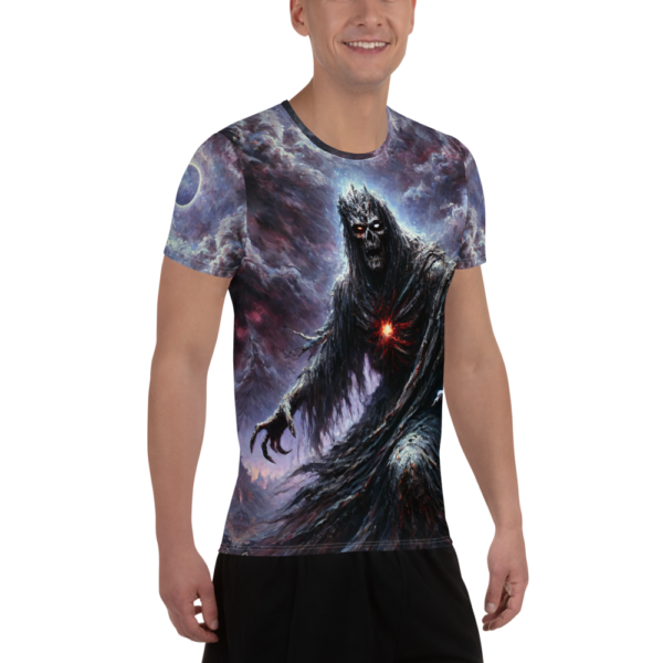 EVOKE Performance All-Over Print Men's Athletic T-Shirt - Moisture-Wicking, Anti-Microbial - Image 4