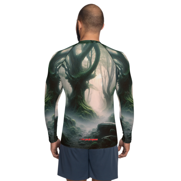 Enchanted Forest Mystic Dawn Men's All-Over Print Rash Guard - Image 5