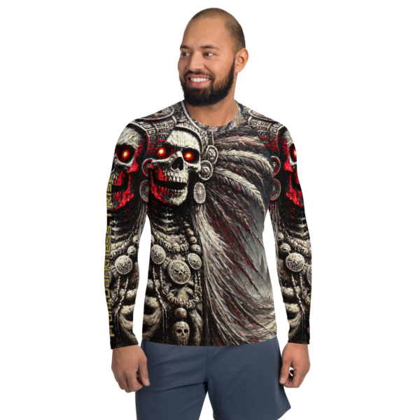 All-Over Print Men’s Rash Guard – From Darkness, I Rise