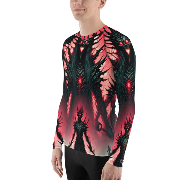 Ancient Awakening All-Over Print Men's Rash Guard - EVOKE Performance - Image 3