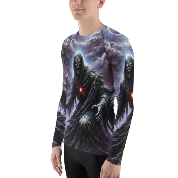 All-Over Print Men's Rash Guard - EVOKE Performance | Athletic Long Sleeve UPF 50+ - Image 3