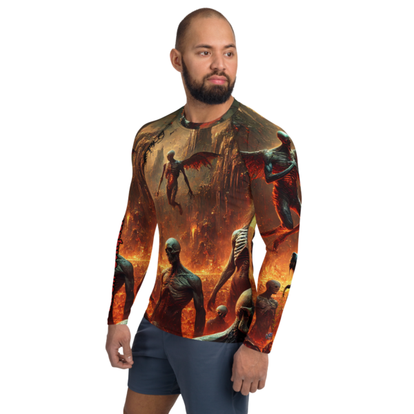 Necromancer's Dominion All-Over Print Men's Rash Guard - Image 3