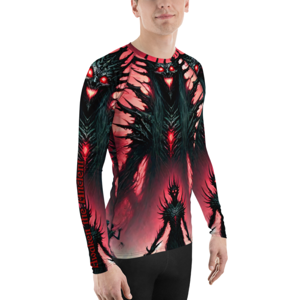 Ancient Awakening All-Over Print Men's Rash Guard - EVOKE Performance - Image 4