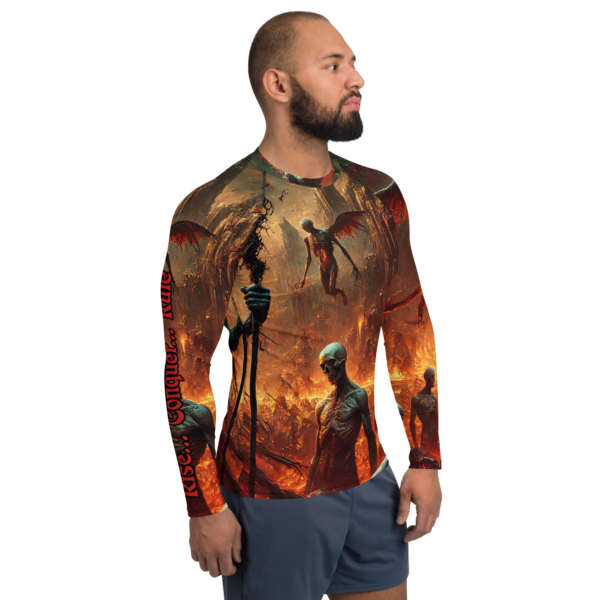 Necromancer's Dominion All-Over Print Men's Rash Guard - Image 4