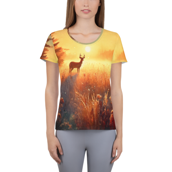 EVOKE Performance All-Over Print Women's Athletic T-Shirt