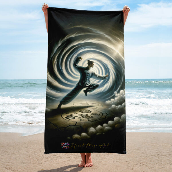 Martial Ascension Sublimated Beach Towel - EVOKE Performance Collection