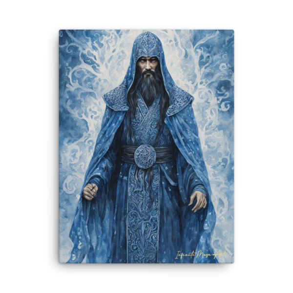 Veil of Moros - Ethereal Doom God Canvas Art Print