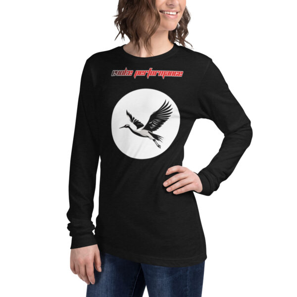 EVOKE Performance Unisex Long Sleeve Tee – Bella + Canvas 3501 | Perfect for Martial Arts & Athletic Wear