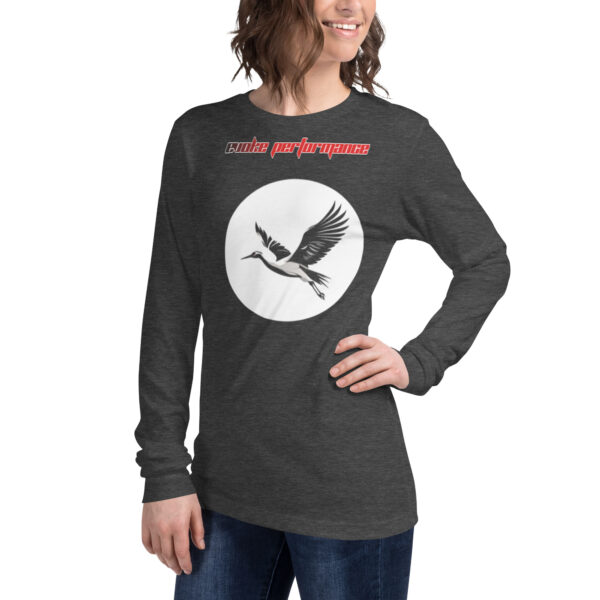 EVOKE Performance Unisex Long Sleeve Tee – Bella + Canvas 3501 | Perfect for Martial Arts & Athletic Wear - Image 7