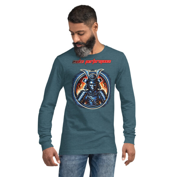 Blaze of Honour Samurai Long Sleeve Tee - Unisex | EVOKE Performance - Image 9