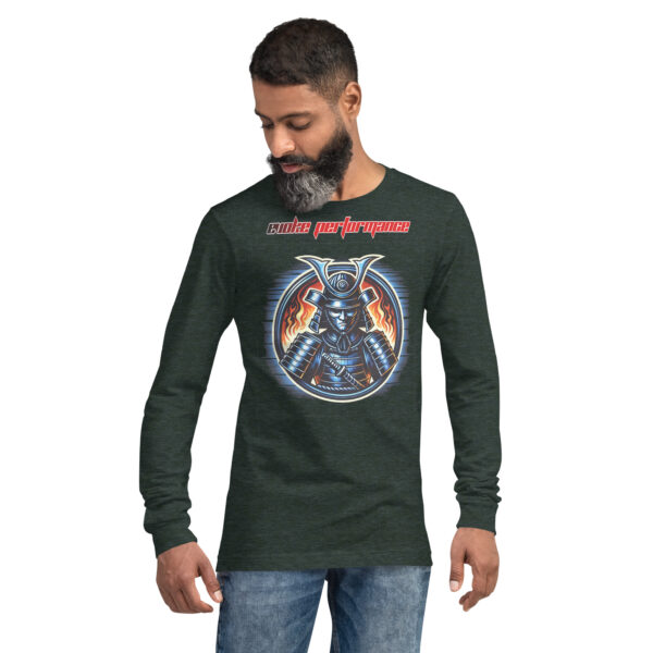 Blaze of Honour Samurai Long Sleeve Tee - Unisex | EVOKE Performance - Image 5