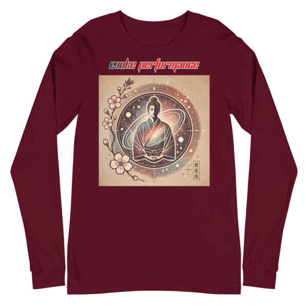 Cosmic Tranquillity Unisex Long Sleeve Tee - EVOKE Performance - Image 3