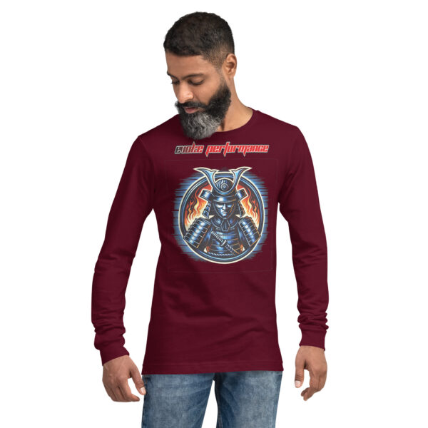 Blaze of Honour Samurai Long Sleeve Tee - Unisex | EVOKE Performance - Image 4