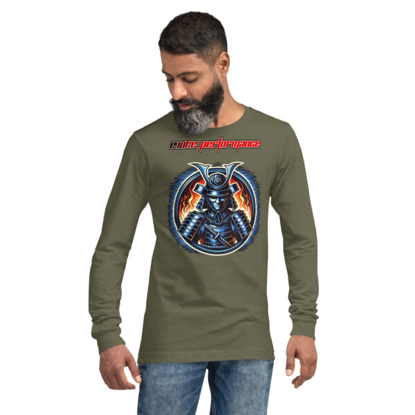 Blaze of Honour Samurai Long Sleeve Tee - Unisex | EVOKE Performance - Image 10