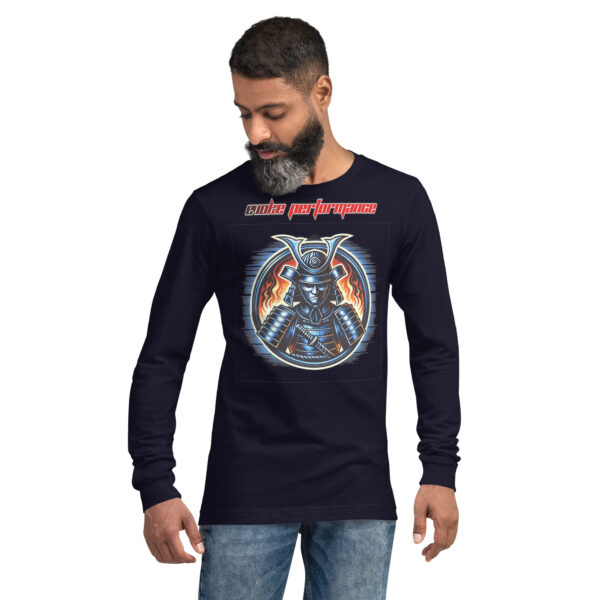 Blaze of Honour Samurai Long Sleeve Tee - Unisex | EVOKE Performance - Image 3