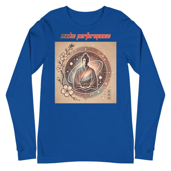 Cosmic Tranquillity Unisex Long Sleeve Tee - EVOKE Performance - Image 5