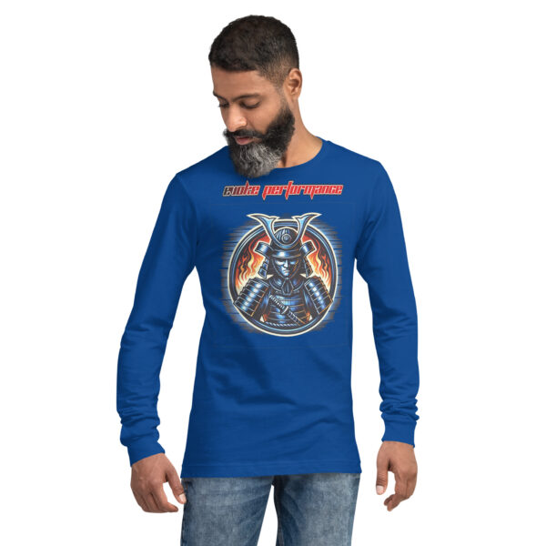 Blaze of Honour Samurai Long Sleeve Tee - Unisex | EVOKE Performance - Image 7