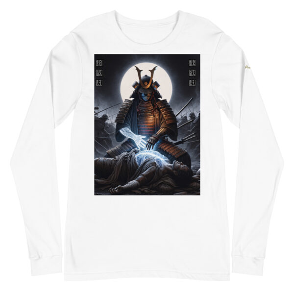 EVOKE Performance | "Samurai's Duality" Unisex Long Sleeve Tee | Bella + Canvas 3501 - Image 8