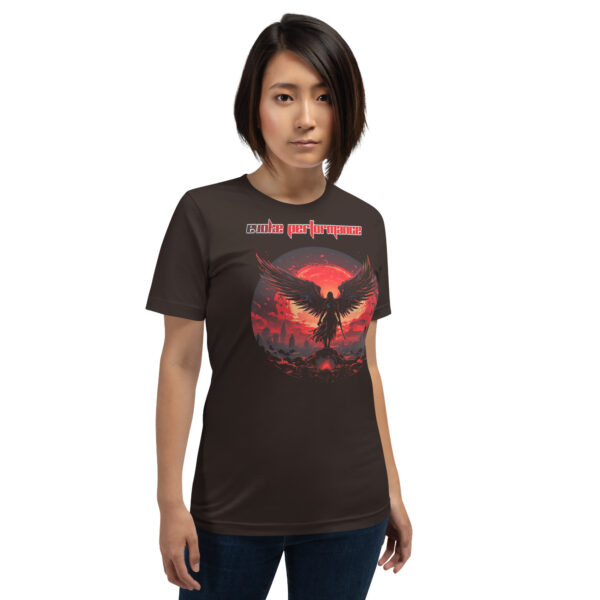 Crimson Guardian Unisex T-Shirt - EVOKE Performance - Image 5