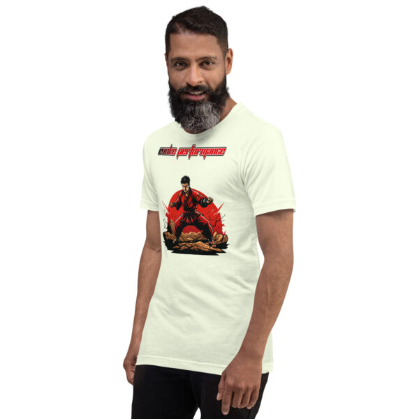 EVOKE Performance Crimson Warrior Unisex T-Shirt - Image 7