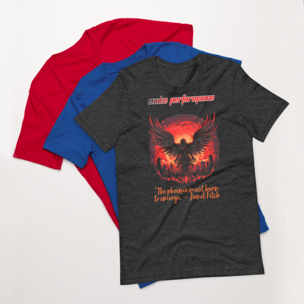 EVOKE Performance "Rise of the Phoenix" Unisex T-Shirt | Bella + Canvas 3001 - Image 7