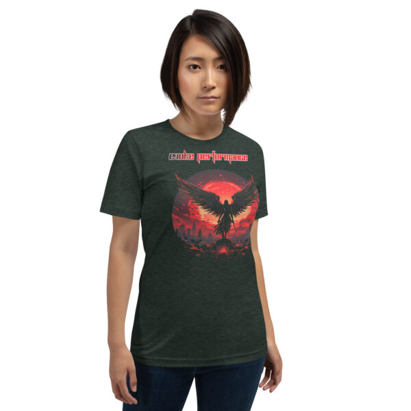 Crimson Guardian Unisex T-Shirt - EVOKE Performance - Image 7