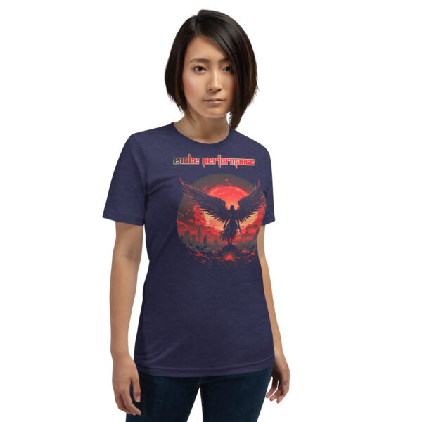 Crimson Guardian Unisex T-Shirt - EVOKE Performance - Image 6