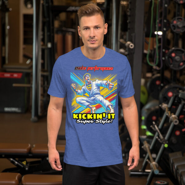 Super Karateka Unisex T-Shirt | Bella + Canvas 3001 – EVOKE Performance - Image 8