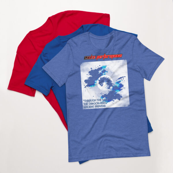 EVOKE Performance 'Azure Dragon's Essence' Unisex T-Shirt - Image 8