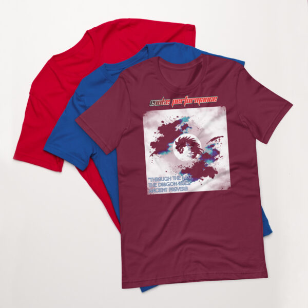 EVOKE Performance 'Azure Dragon's Essence' Unisex T-Shirt - Image 6