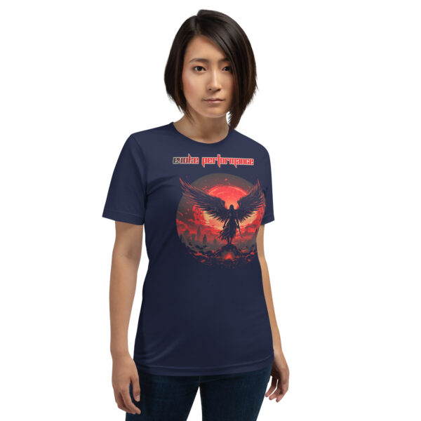 Crimson Guardian Unisex T-Shirt - EVOKE Performance - Image 4