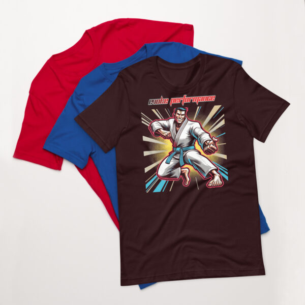 Radiant Victory - Unisex Karate Champion T-Shirt by EVOKE Performance - Image 3