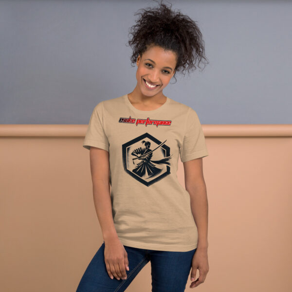 Shadow Blade Samurai T-Shirt - EVOKE Performance Unisex Staple Tee - Image 3