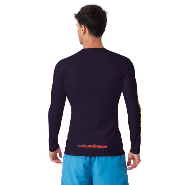 Celestial Samurai All-Over Print Men's Rash Guard – EVOKE Performance Collection - Image 2