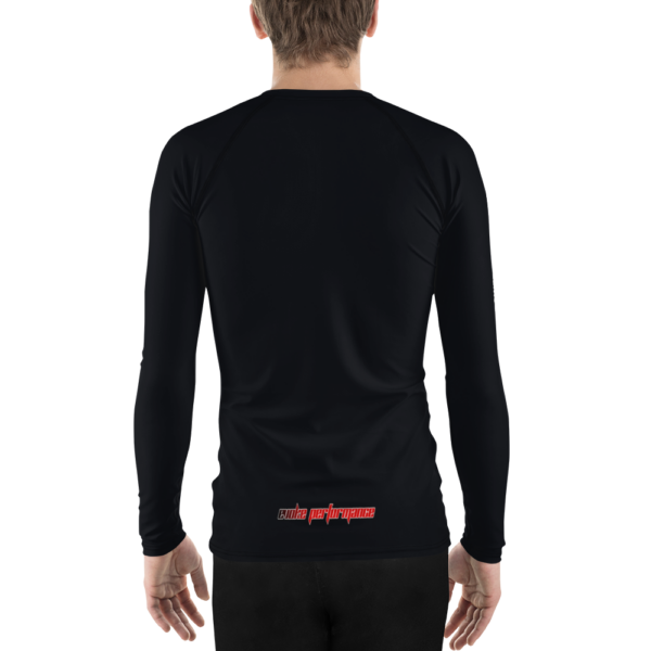 EVOKE Performance Men's All-Over Print Rash Guard - Warrior’s Resolve Design - Image 3