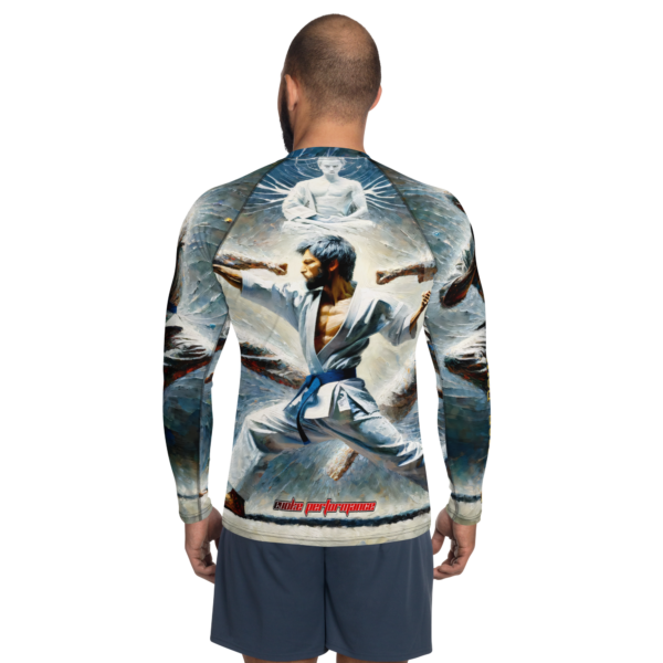 EVOKE Performance Martial Arts Rash Guard - Balance, Power, Precision - Image 3