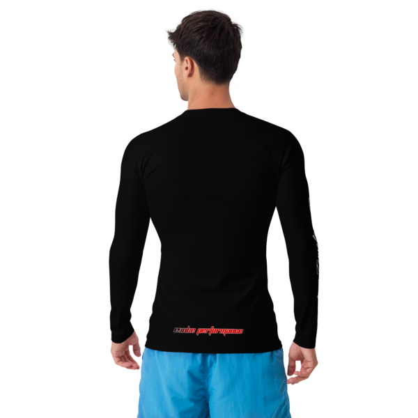 Draconic Majesty All-Over Print Men’s Rash Guard | EVOKE Performance | Athletic Wear with UPF 50+ - Image 2