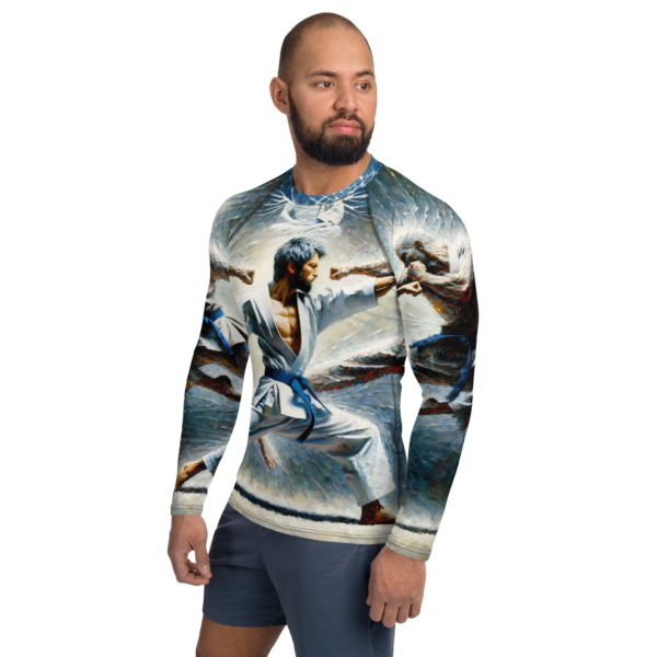 EVOKE Performance Martial Arts Rash Guard - Balance, Power, Precision - Image 4