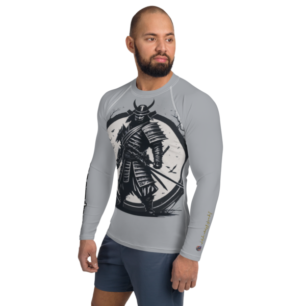 Men’s All-Over Print Rash Guard - EVOKE Performance Martial Arts Apparel with UPF 50+ - Image 4