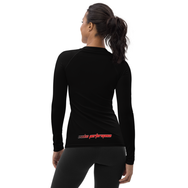 All-Over Print Women's Rash Guard – Draconic Majesty Design | EVOKE Performance | UPF 50+ Sun Protection - Image 3