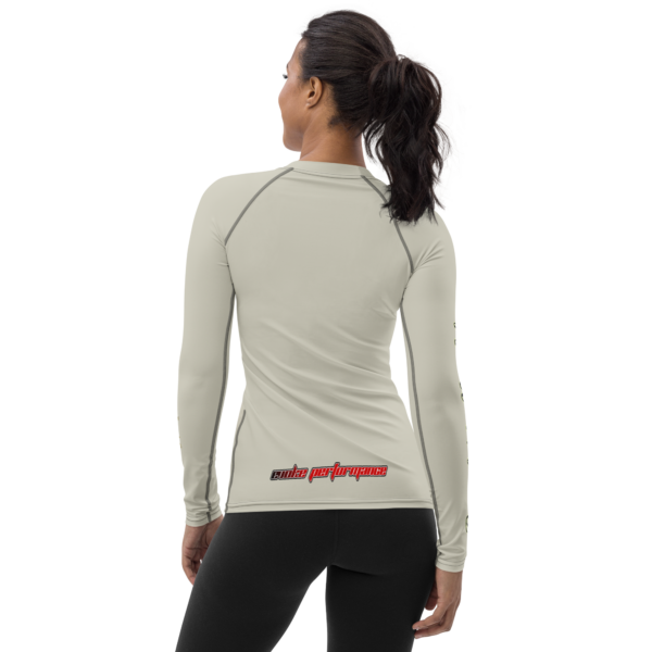 Women’s All-Over Print Rash Guard - EVOKE Performance Martial Arts Apparel with UPF 50+ - Image 3