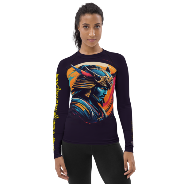 Celestial Samurai All-Over Print Women's Rash Guard – EVOKE Performance