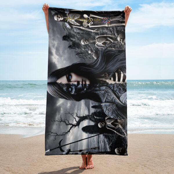 EVOKE Performance Sublimated Beach Towel – Durable, Lightweight, and Absorbent - Image 2