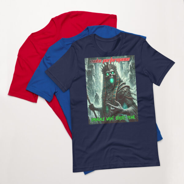 EVOKE Performance Necrotic Pharaoh Unisex T-Shirt – Embrace What Others Fear - Image 4