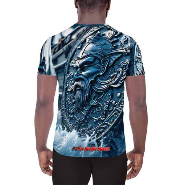 Abyssal Navigator All-Over Print Men's Athletic T-Shirt – EVOKE Performance - Image 3