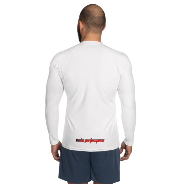 Men's All-Over Print Rash Guard – The Samurai's Resolve Design by EVOKE Performance - Image 3